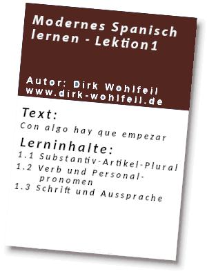 ebook Modernes Spanisch lernen - Lektion 1