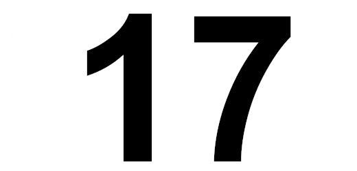 die zahl 17