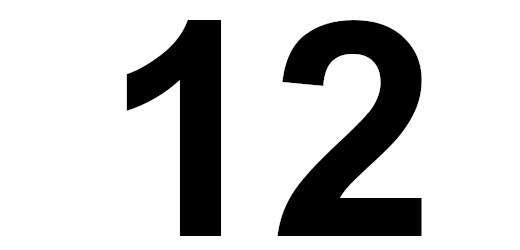 die zahl 12