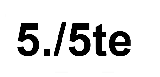 fünfte Ordnungszahl