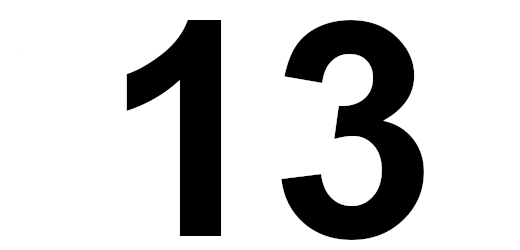 die zahl 13