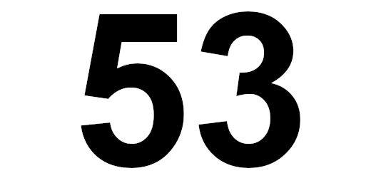 die zahl 53