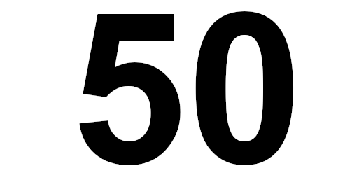 die zahl 50