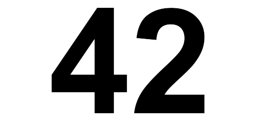 die zahl 42