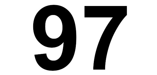 die zahl 97
